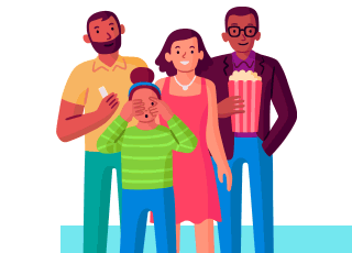 Suitable for people 14 years of age or older. Those under 14 should view with an adult. No rental or purchase by those under 14. Parents cautioned. May contain violence, coarse language and/or sexually suggestive scenes.
